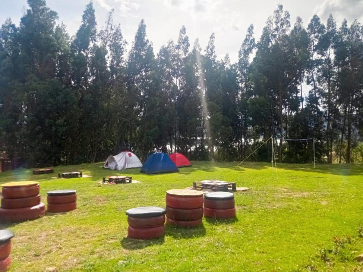 Camping Las Acacias Guatavita Exterior foto