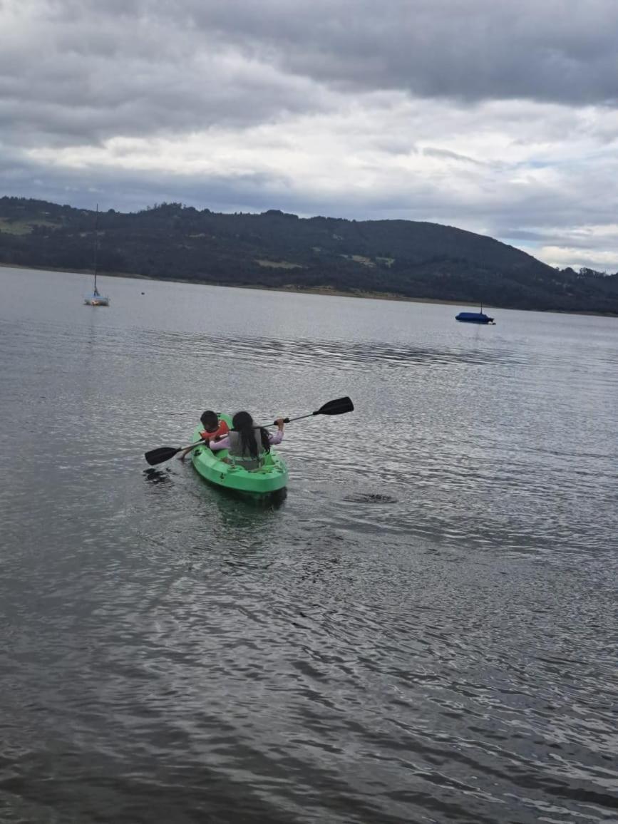 Camping Las Acacias Guatavita Exterior foto
