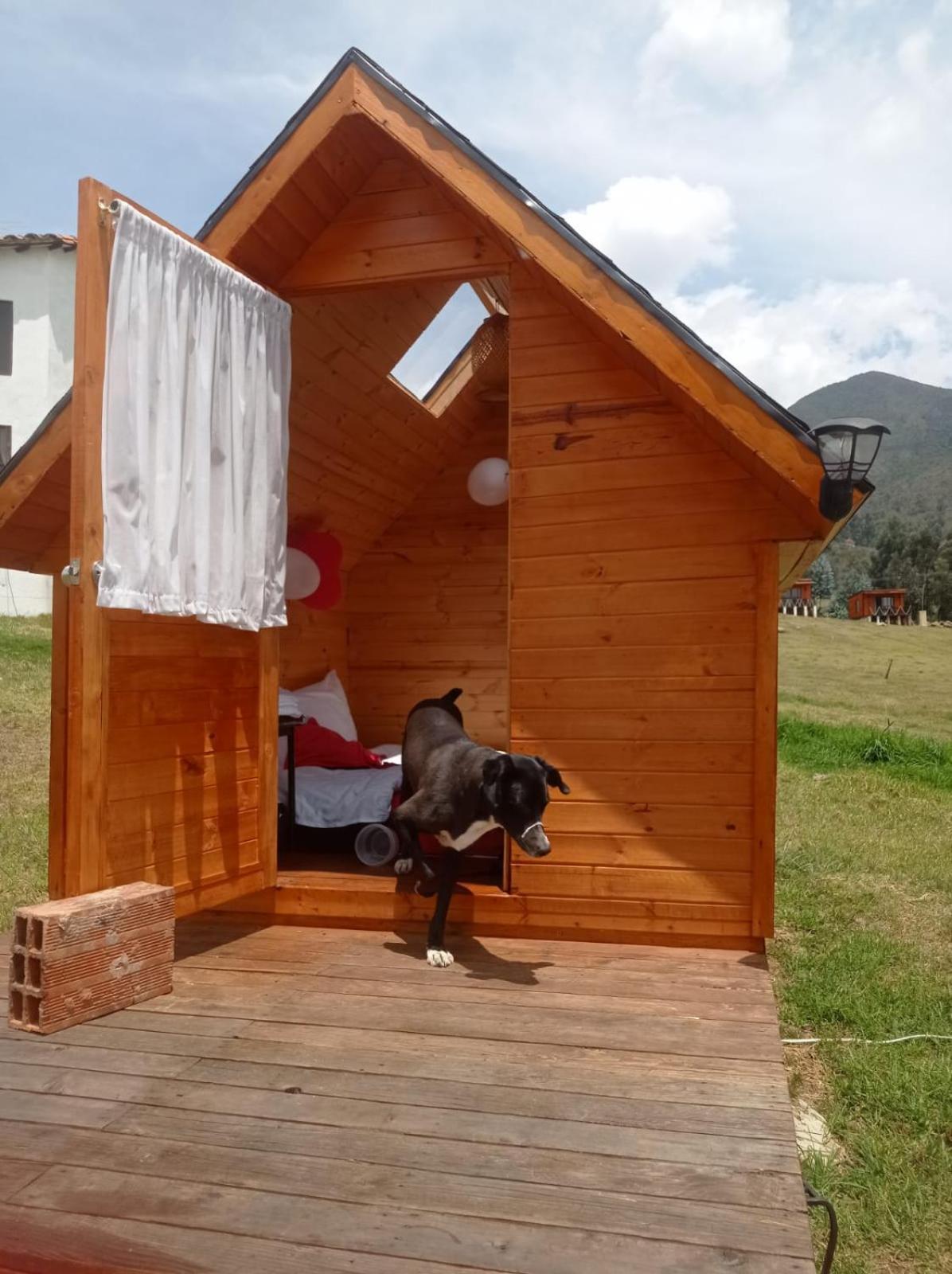 Camping Las Acacias Guatavita Exterior foto